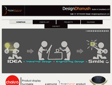 Tablet Screenshot of designdhanush.com